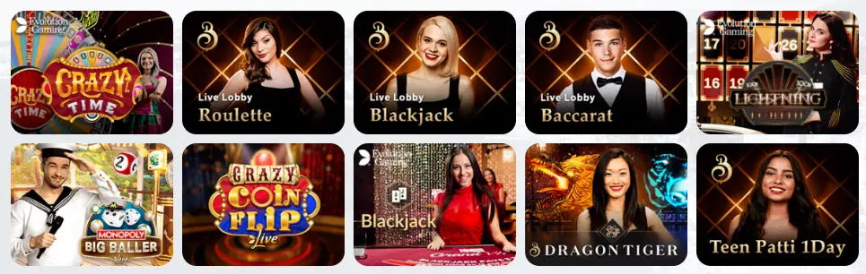 Giochi da casinò live BETGO CASINO